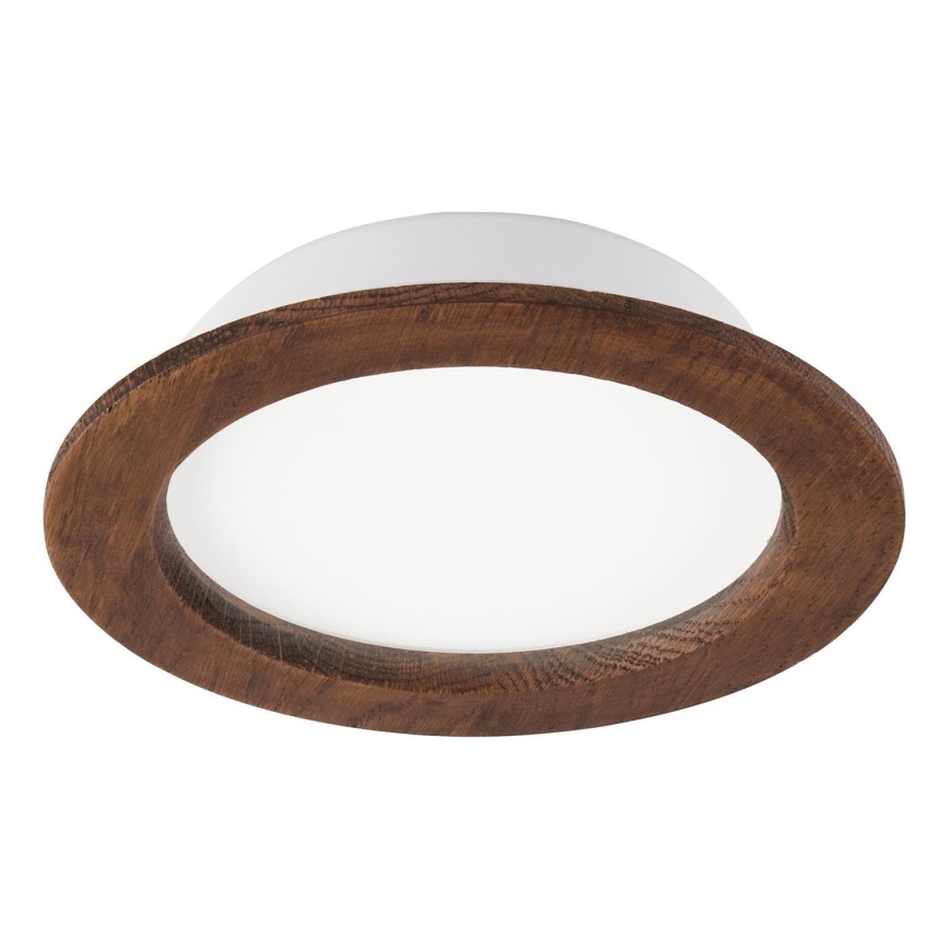 Светильник встраиваемый LED WOODY SPOT LED/16,5W/230V 4000K вишня Ø 18,5 см