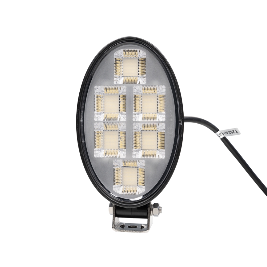 Светодиодная автомобильная фара BLACK LED/150W/10-30V IP69 5700K овальный