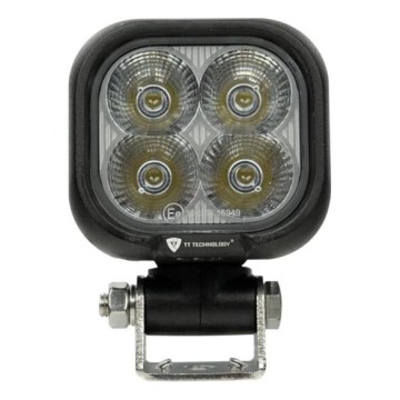 Светодиодная автомобильная фара BLACK LED/40W/10-30V IP69 5700K угловой