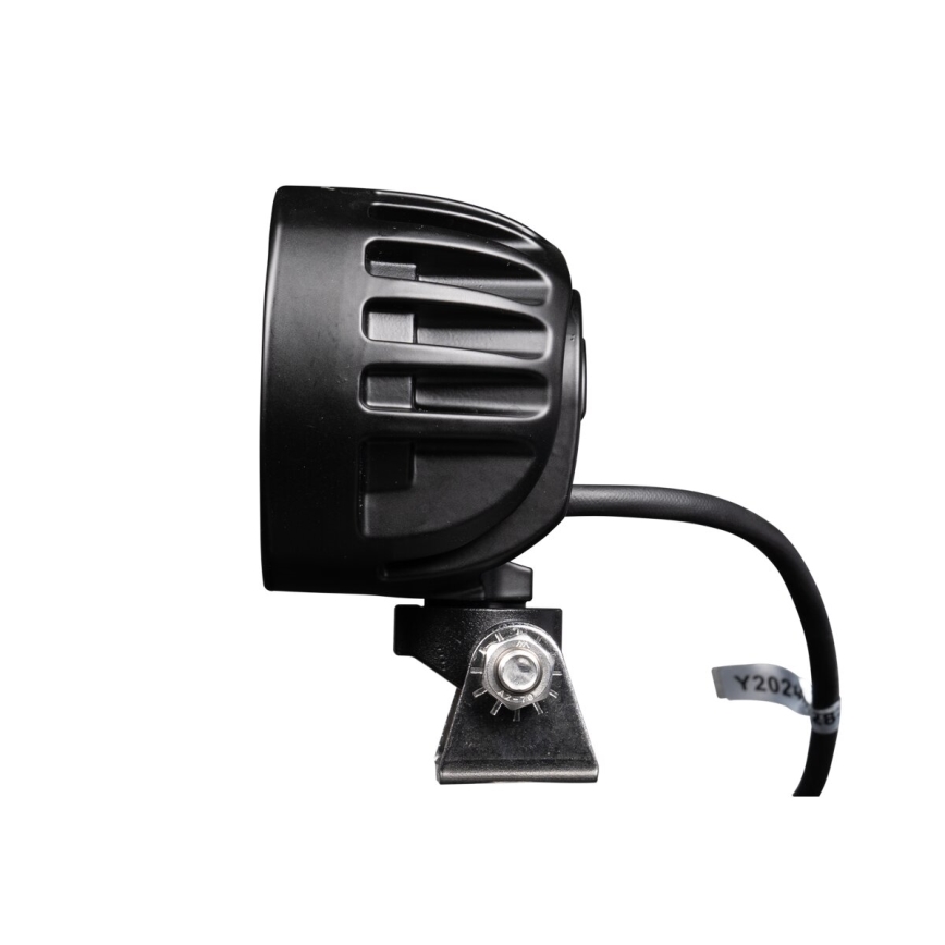 Светодиодная автомобильная фара BLACK LED/40W/10-30V IP69 5700K круглый