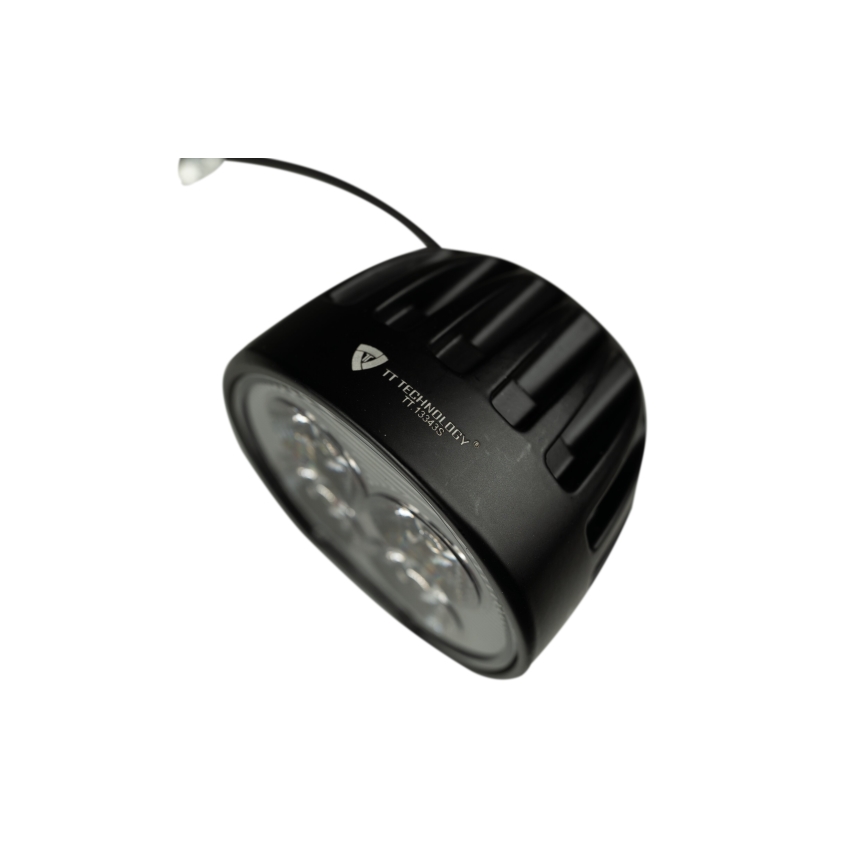 Светодиодная автомобильная фара BLACK LED/40W/10-30V IP69 5700K круглый