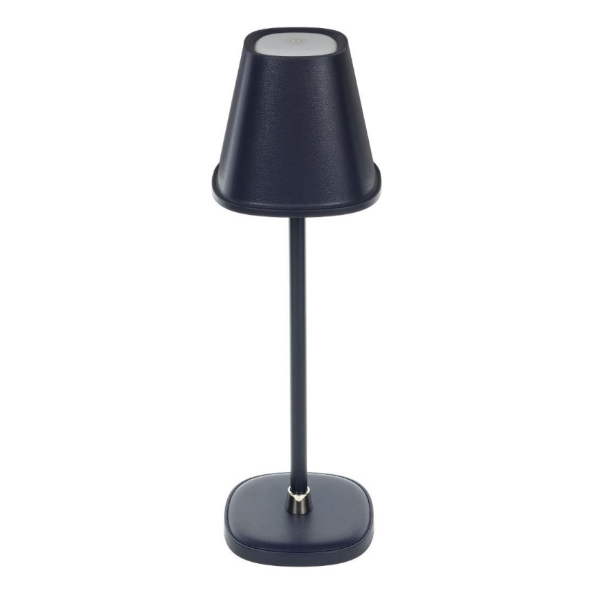 Светодиодная аккумуляторная настольная лампа с регулированием яркости LED/3W/1800 mAh темно-синий