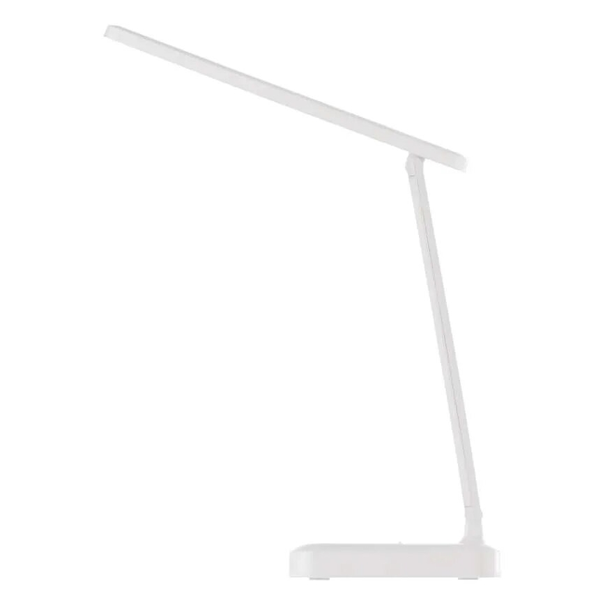 Светодиодная аккумуляторная настольная лампа с регулированием яркости LED/5W/3,7V 3000K/4000K/6500K 800mAh белый