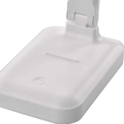 Светодиодная аккумуляторная настольная лампа с регулированием яркости LED/5W/3,7V 3000K/4000K/6500K 800mAh белый