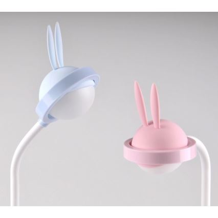 Светодиодная детская сенсорная лампа RABBIT LED/0,4W/5V 3000/6500K синий + USB