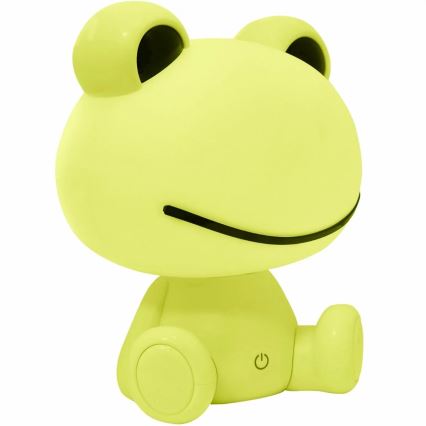 Светодиодная детская сенсорная лампа с регулированием яркости FROG LED/2,5W/3,7V 1200 mAh