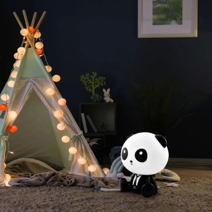 Светодиодная детская сенсорная лампа с регулированием яркости PANDA LED/2,5W/3,7V 1200 mAh