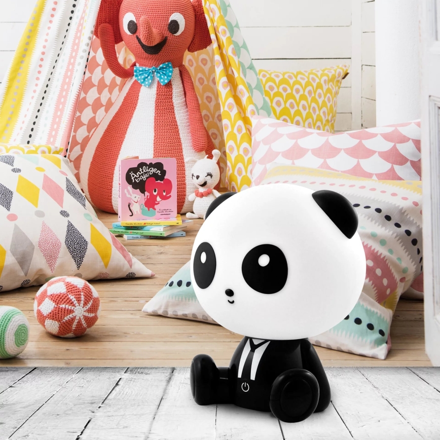 Светодиодная детская сенсорная лампа с регулированием яркости PANDA LED/2,5W/3,7V 1200 mAh