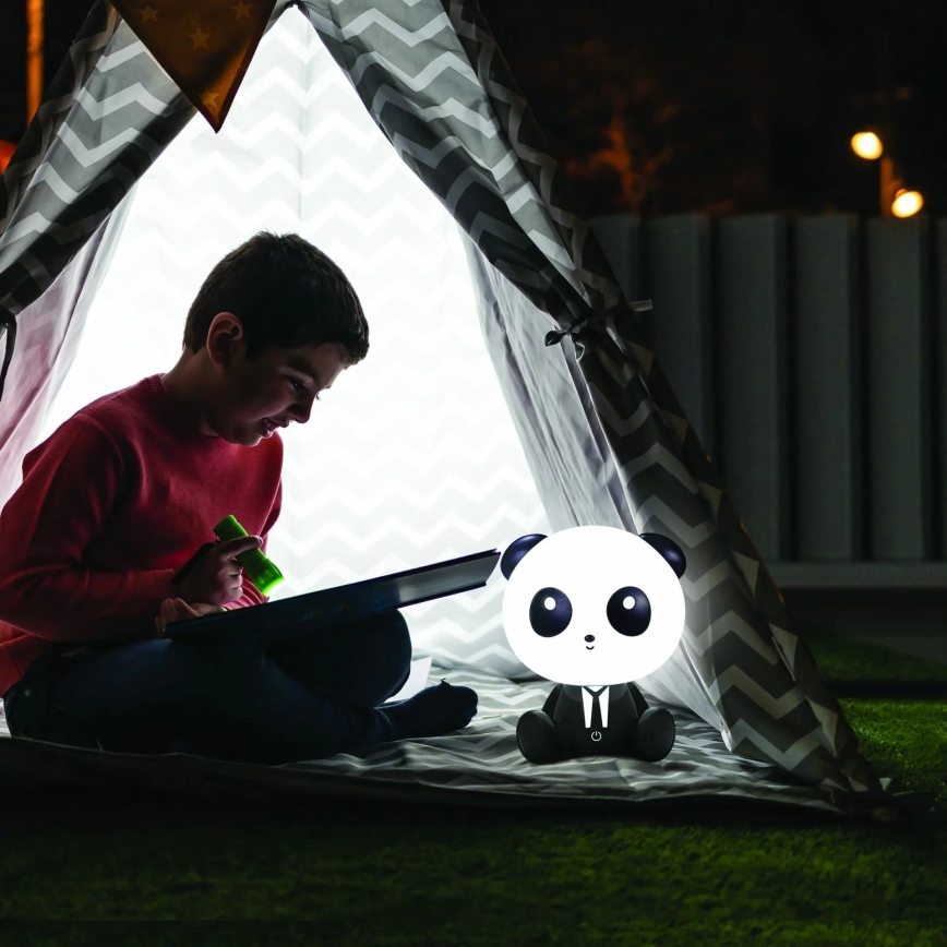 Светодиодная детская сенсорная лампа с регулированием яркости PANDA LED/2,5W/3,7V 1200 mAh