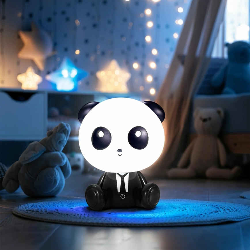 Светодиодная детская сенсорная лампа с регулированием яркости PANDA LED/2,5W/3,7V 1200 mAh