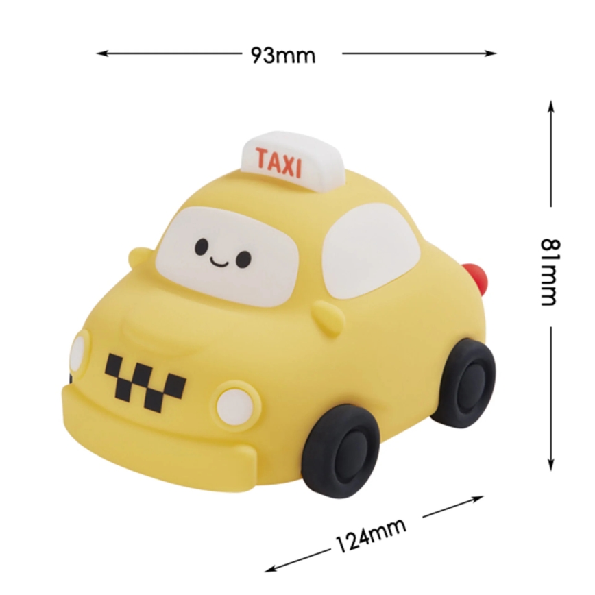 Светодиодная детская сенсорная лампа с регулированием яркости TAXI LED/1W/5V USB 1200 mAh такси желтый
