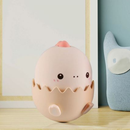 Светодиодная детская сенсорная RGBW-лампа с регулированием яркости BABY DINO LED/0,75W/5V USB 1200 mAh розовый