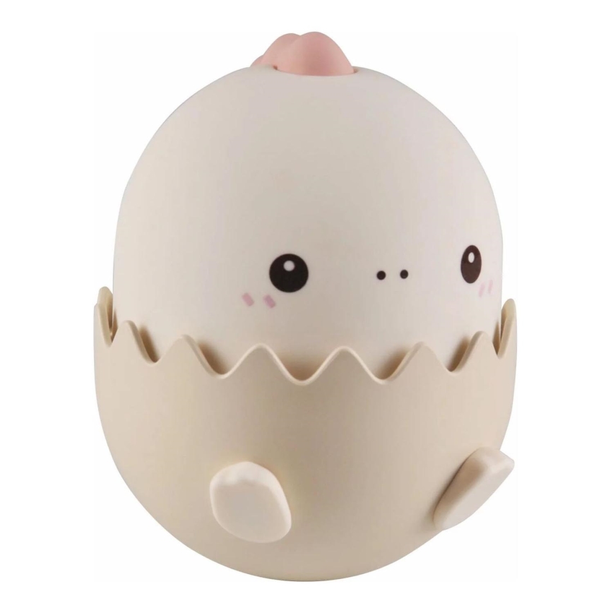 Светодиодная детская сенсорная RGBW-лампа с регулированием яркости BABY DINO LED/0,75W/5V USB 1200 mAh розовый