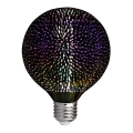 Светодиодная декоративная 3D-лампочка FILAMENT G125 E27/4W/230V 3000K