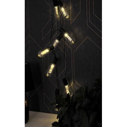 Светодиодная декоративная гирлянда EDISON 2,65 м 10xLED/2xAA