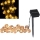 Светодиодная декоративная гирлянда на солнечной батарее BUBBLE GLASS 20xLED/8 функций 4,85 м 600 mAh IP44 теплый белый