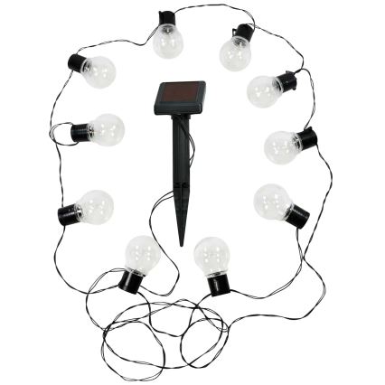 Светодиодная декоративная гирлянда на солнечной батарее LED/1,2V 3,8 м IP44