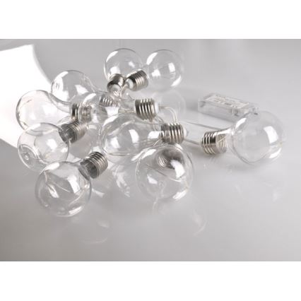 Светодиодная декоративная гирлянда SMOLDER 2,1 м 10xLED/2xAA