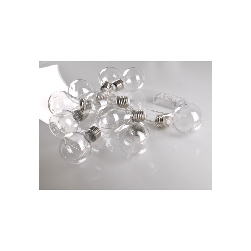 Светодиодная декоративная гирлянда SMOLDER 2,1 м 10xLED/2xAA