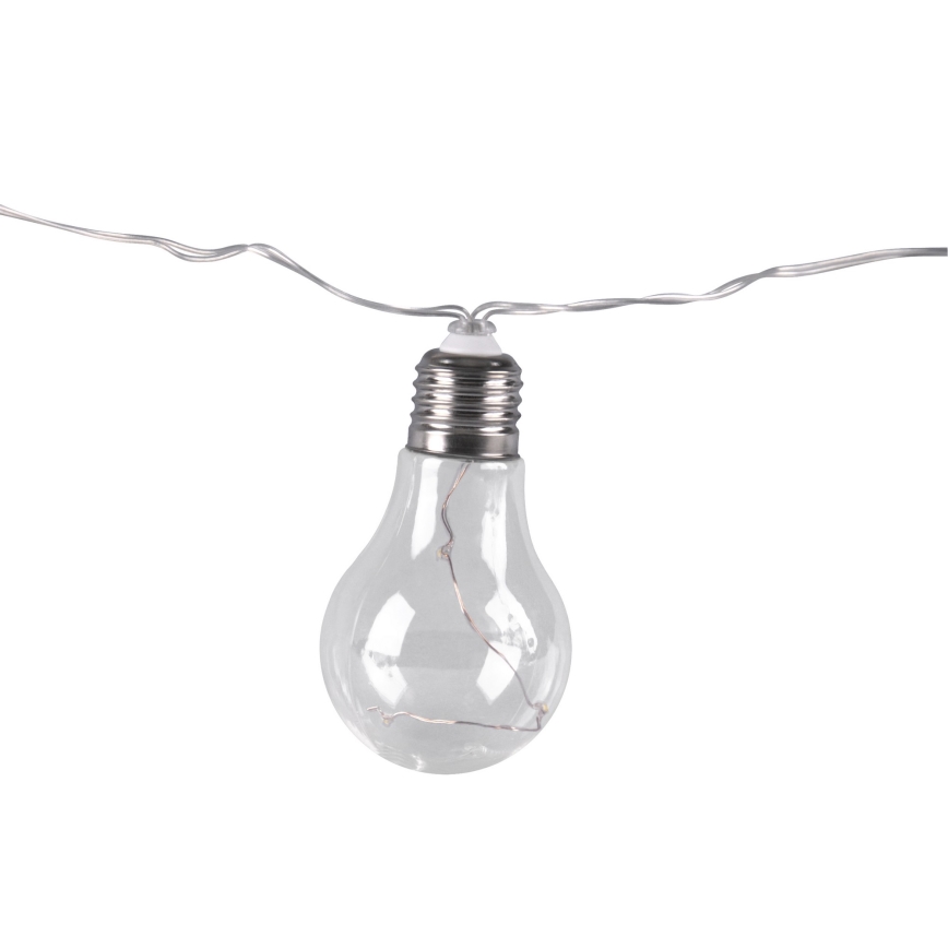 Светодиодная декоративная гирлянда SMOLDER 5,3 м 20xLED/2,7W/230V