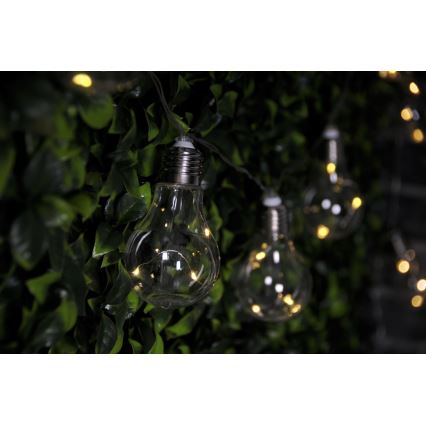 Светодиодная декоративная гирлянда SMOLDER 5,3 м 20xLED/2,7W/230V
