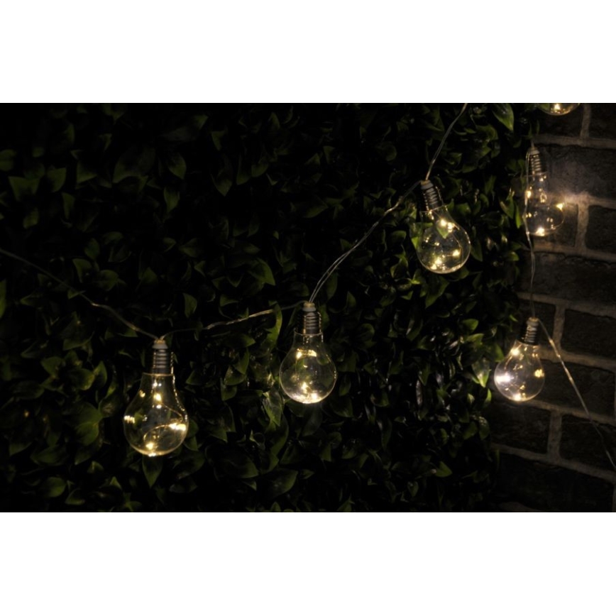 Светодиодная декоративная гирлянда SMOLDER 5,3 м 20xLED/2,7W/230V