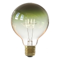 Светодиодная диммируемая лампа FILAMENT G125 E27/4W/230V 1800K зелёная
