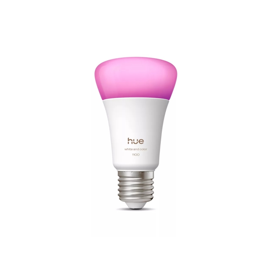 LED диммируемая лампа Philips Hue WHITE AND COLOR AMBIANCE E27/8,1W/230V 1000-20000K