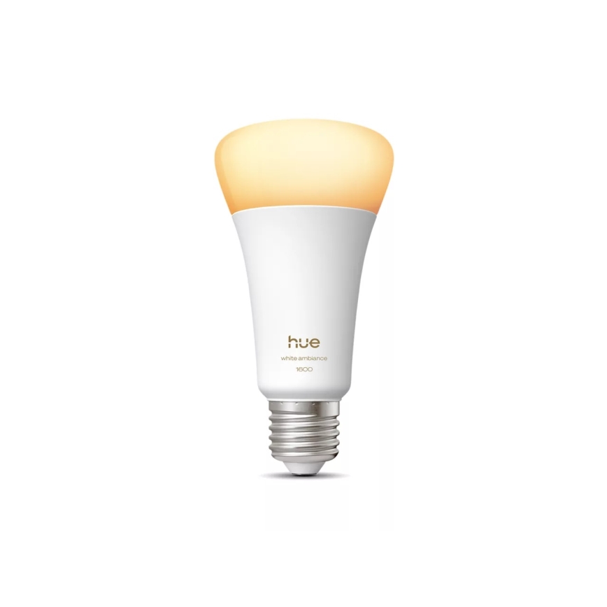 Светодиодная диммируемая лампа Philips Hue WHITE AMBIANCE E27/11,8W/230V 1000-20000K
