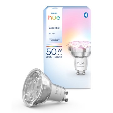 Светодиодная диммируемая лампа Philips Hue White And Color Ambiance Essential GU10/4,7W/230V 2200-6500K