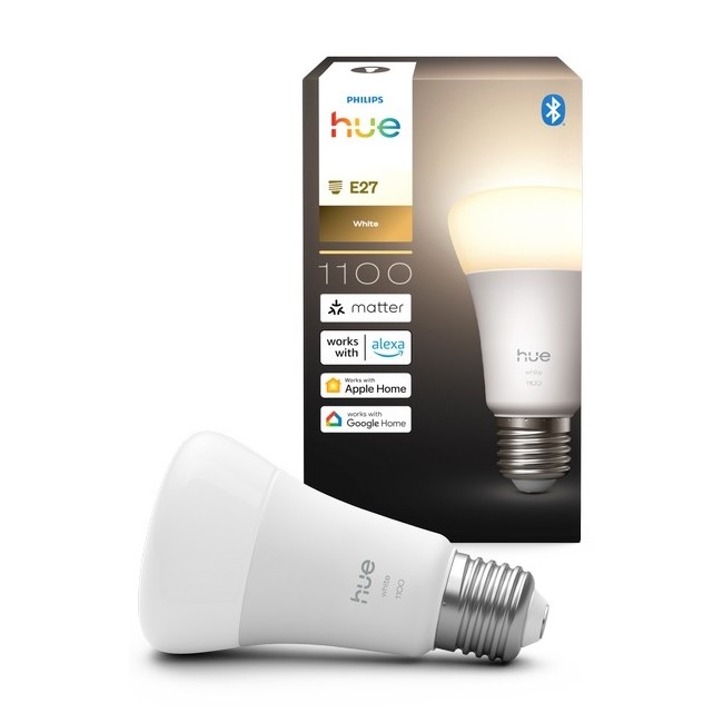 Светодиодная диммируемая лампа Philips Hue WHITE E27/9,5 Вт/230 В 2700 К