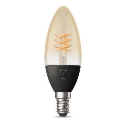 Светодиодная диммируемая лампа Philips Hue WHITE FILAMENT E14/4,5W/230V 2100K