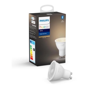 Светодиодная диммируемая лампа Philips Hue WHITE GU10/5,2 Вт/230 В 2700K