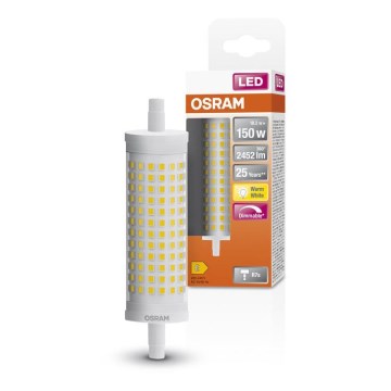 Светодиодная диммируемая лампа R7s/18,2 Вт/230 В 2700K 118 мм - Osram