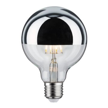 Светодиодная диммируемая лампа с зеркальным куполом GLOBE E27/6,5W/230V - Paulmann 28673