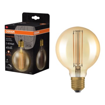 Sветодиодная диммируемая лампа VINTAGE FILAMENT E27/5,8W/230V 2200K - Osram