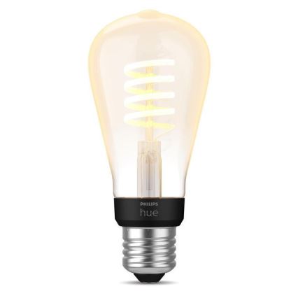 Светодиодная диммируемая лампочка Philips Hue WHITE AMBIANCE ST64 E27/7W/230V 2200-4500K