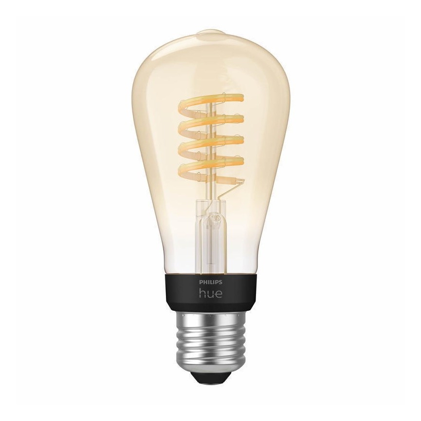 Светодиодная диммируемая лампочка Philips Hue WHITE AMBIANCE ST64 E27/7W/230V 2200-4500K