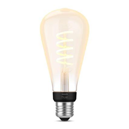 Светодиодная диммируемая лампочка Philips Hue WHITE AMBIANCE ST72 E27/7W/230V 2200-4500K