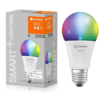 Светодиодная диммируемая лампочка RGBW SMART+ E27/9,5W/230V 2700K-6500K - Ledvance
