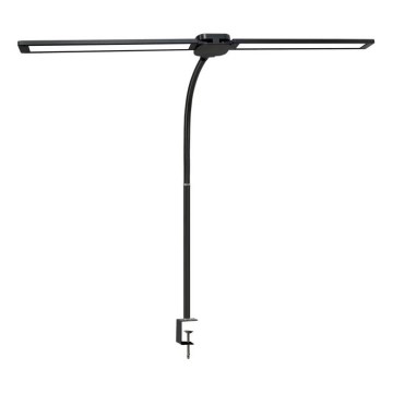 Светодиодная диммируемая настольная лампа USB TENUIX DUO, 14 Вт/5 В, 3000–6000 К, черная