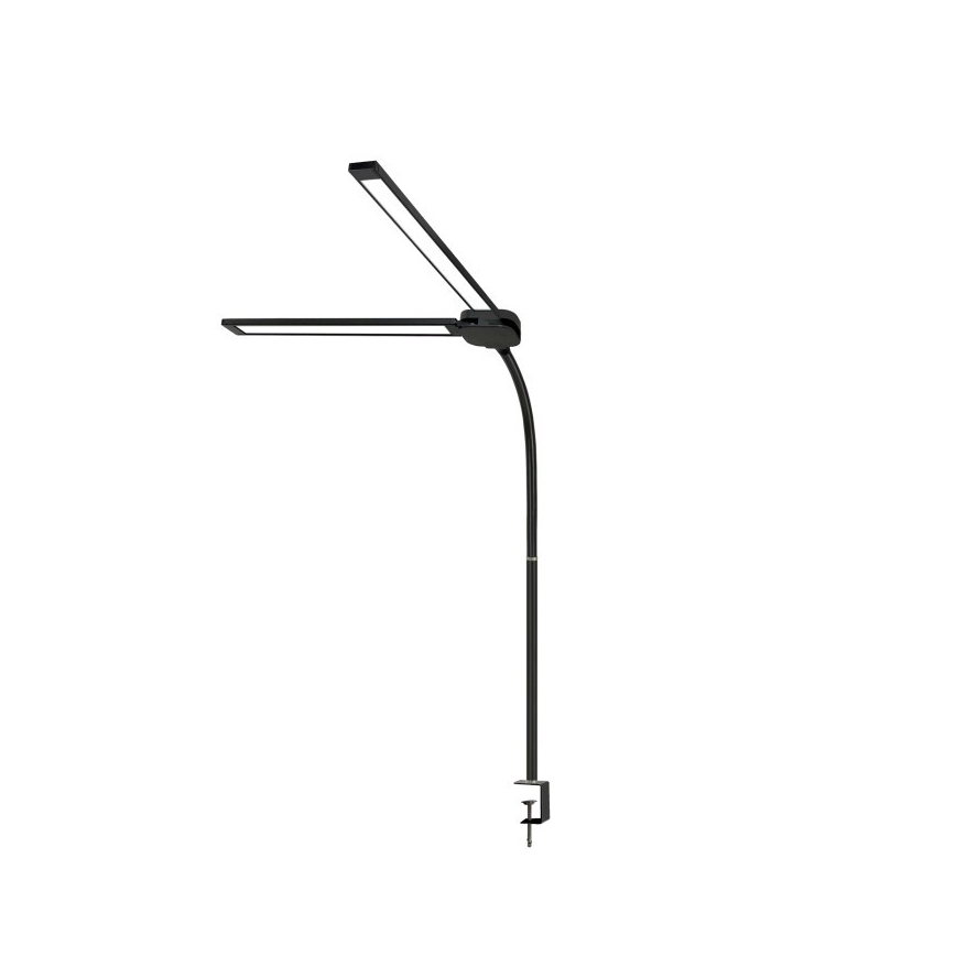 Светодиодная диммируемая настольная лампа USB TENUIX DUO, 14 Вт/5 В, 3000–6000 К, черная