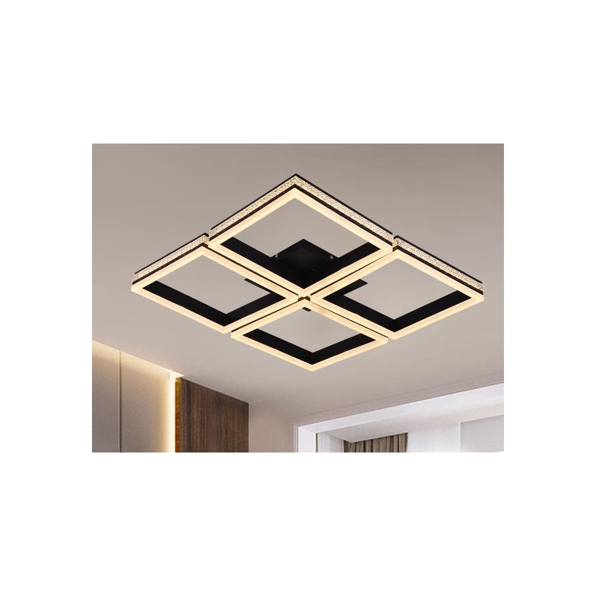 Светодиодная диммируемая накладная люстра LED/215W/230V 3000-6500K + пульт дистанционного управления