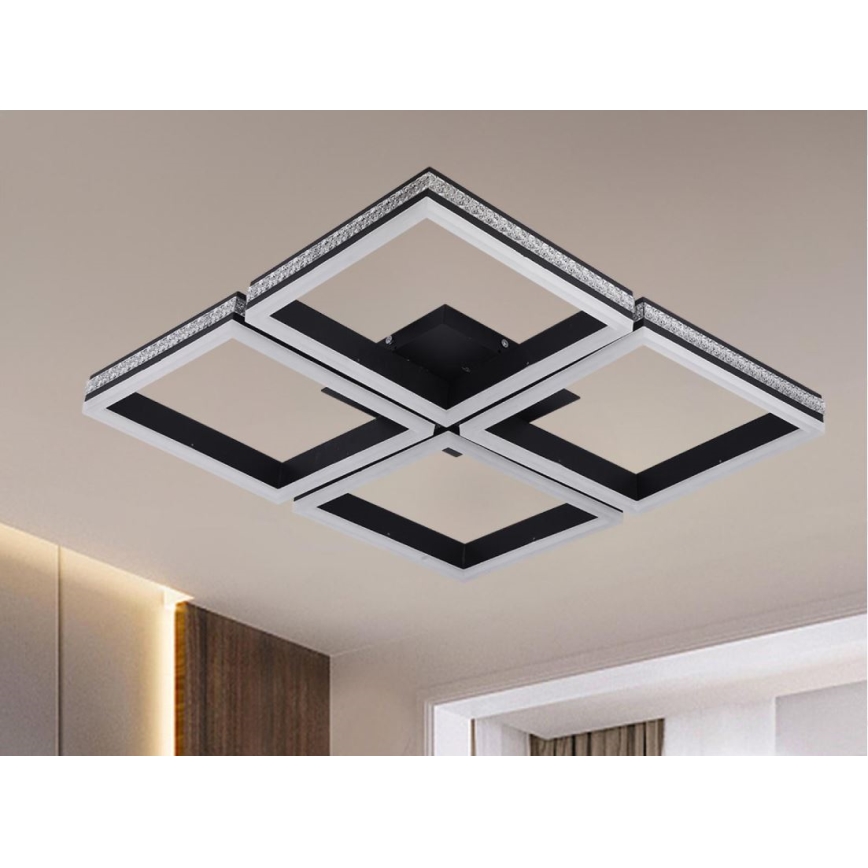 Светодиодная диммируемая накладная люстра LED/215W/230V 3000-6500K + пульт дистанционного управления