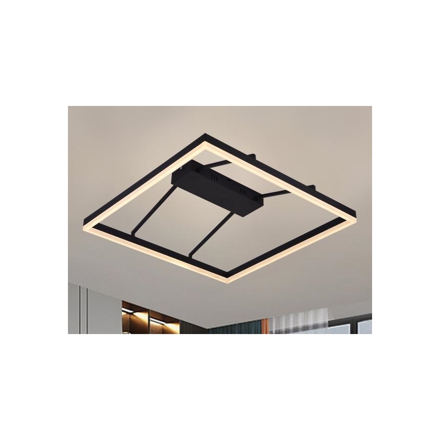 Светодиодная диммируемая накладная люстра LED/55W/230V 3000-6500K + пульт дистанционного управления