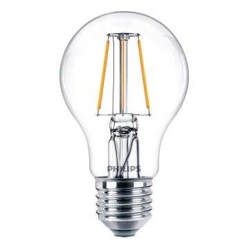 Светодиодная филаментная лампа Philips E27/4,3Вт/230В 4000K