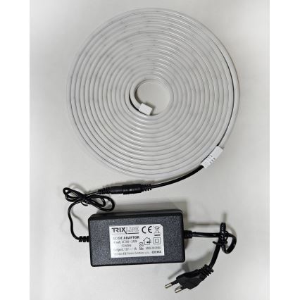Светодиодная гибкая лента NEON LED/10W/230V 5 м IP65 белый