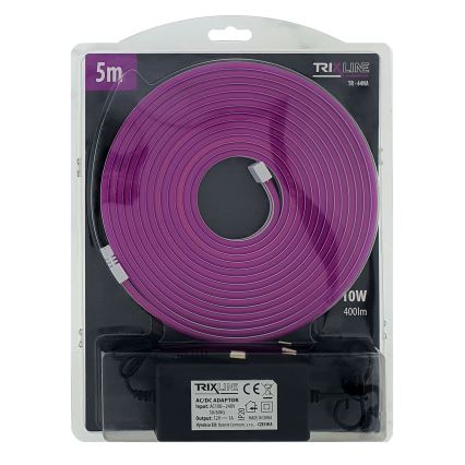 Светодиодная гибкая лента NEON LED/10W/230V 5 м IP65 фиолетовый