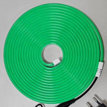 Светодиодная гибкая лента NEON LED/10W/230V 5 м IP65 зеленый