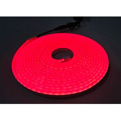 Светодиодная гибкая лента NEON LED/10W/230V 5 м IP65 красный